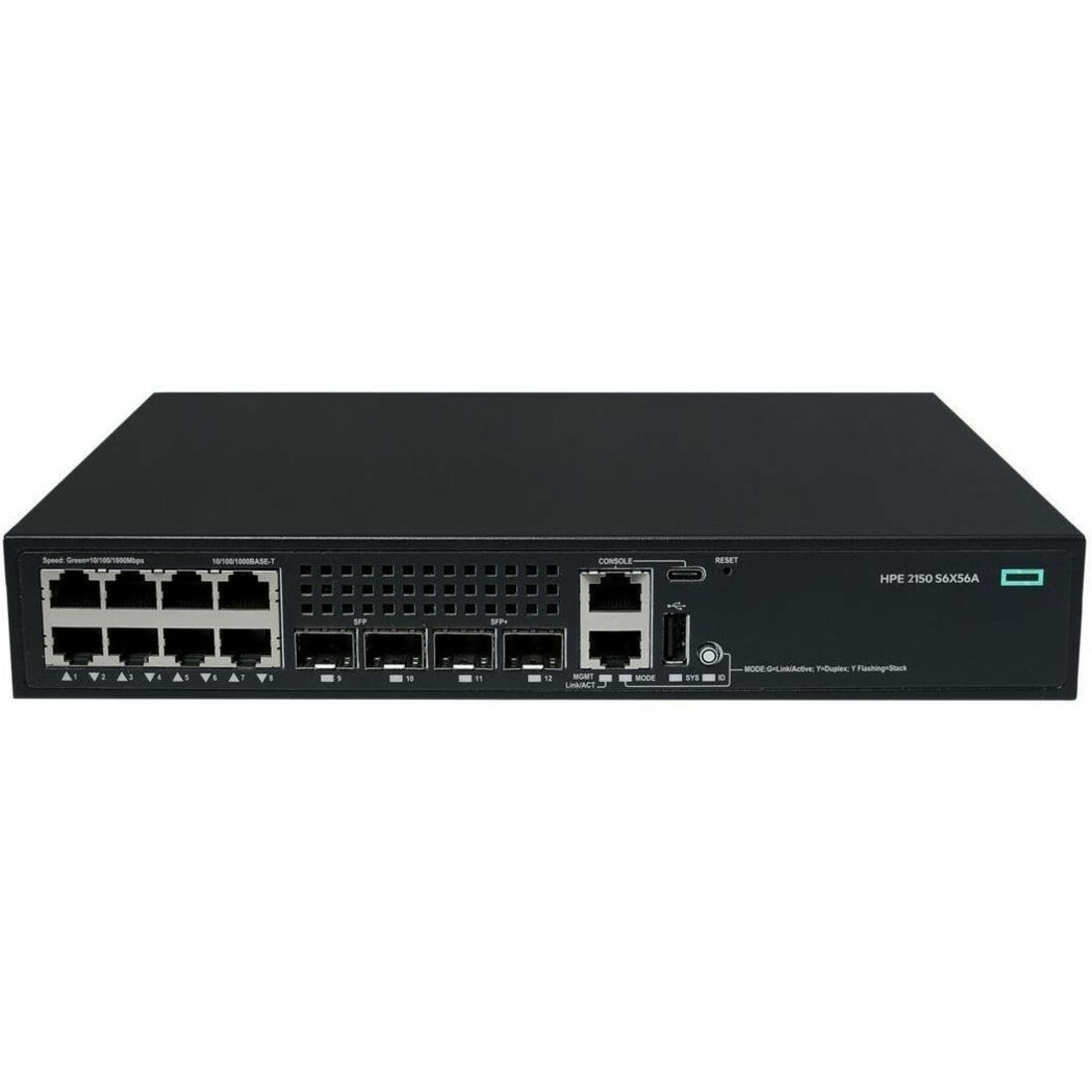 Main Image for HPE CW 2150 8p 10M/100M/1G 2p SFP 1G 2p SFP+ 1G/10G Switch