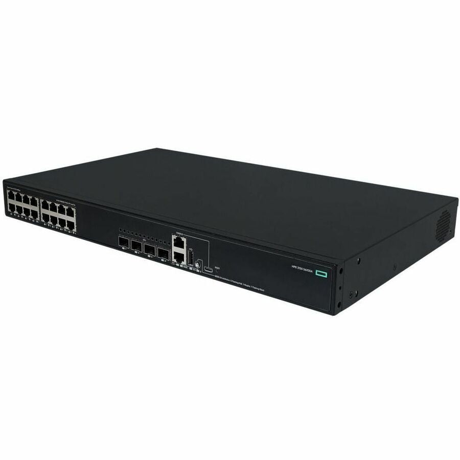 Alternate-Image2 Image for HPE CW 2150 16p 10M/100M/1G PoE+ 4p SFP+ 1G/10G 248W Switch