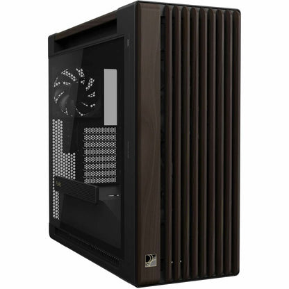 Alternate-Image1 Image for Asus ProArt PA602 Wood Edition Modern Black - Tempered Glass Panel