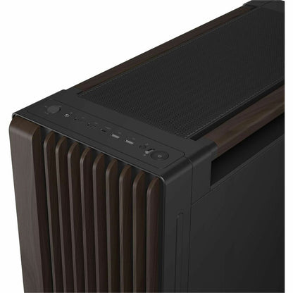 Alternate-Image6 Image for Asus ProArt PA602 Wood Edition Modern Black - Tempered Glass Panel