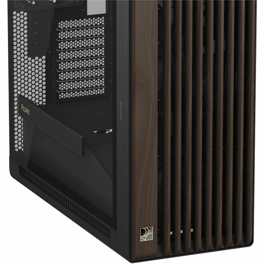 Alternate-Image10 Image for Asus ProArt PA602 Wood Edition Modern Black - Tempered Glass Panel