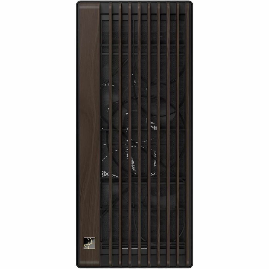 Front Image for Asus ProArt PA602 Wood Edition Modern Black - Tempered Glass Panel