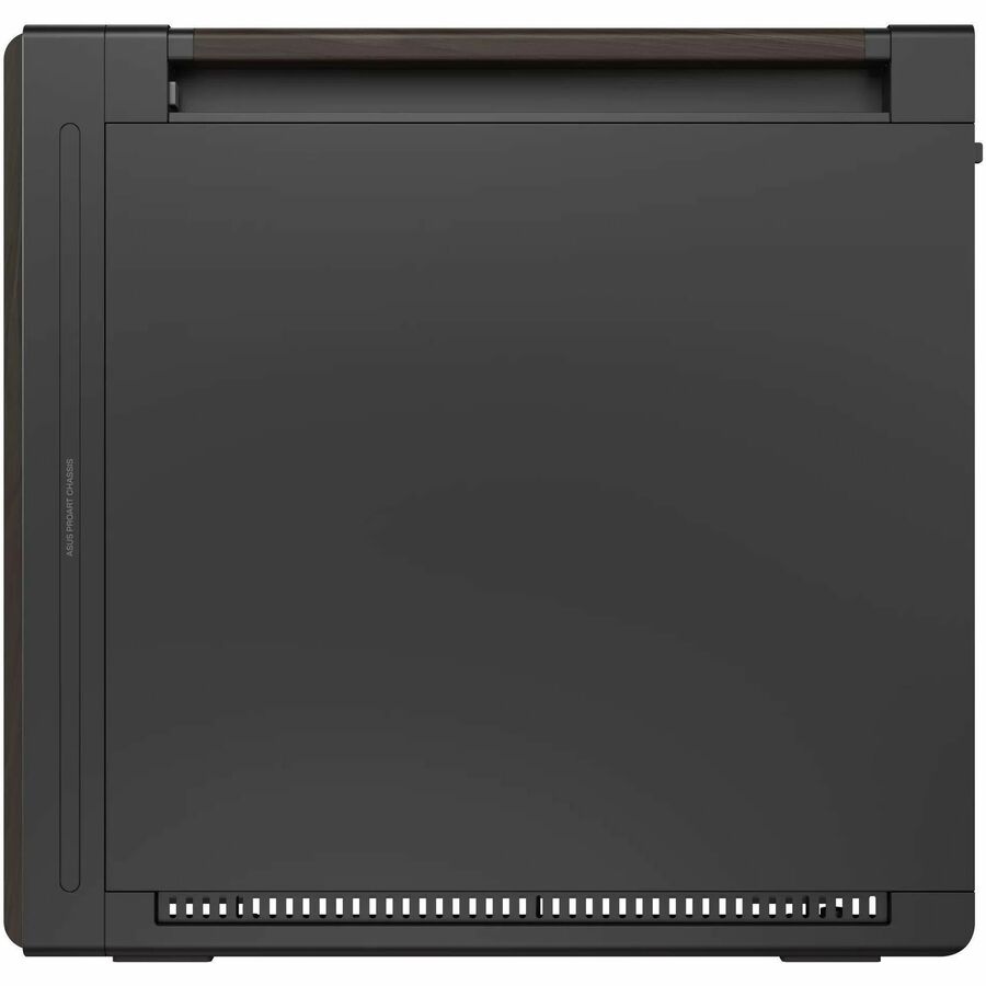 Left Image for Asus ProArt PA602 Wood Edition Modern Black - Tempered Glass Panel