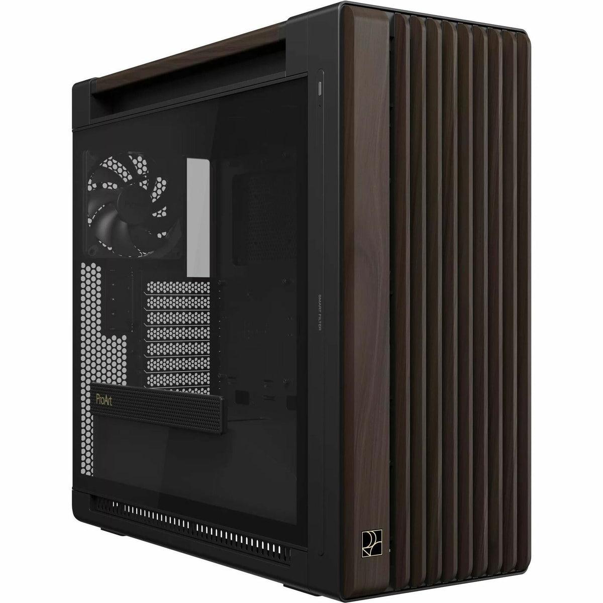Main Image for Asus ProArt PA602 Wood Edition Modern Black - Tempered Glass Panel