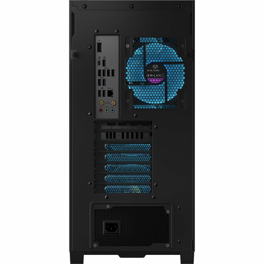 Rear Image for Asus ROG GM700 GM700TZ-PB564 Gaming Desktop Computer - AMD Ryzen 5 8400F - 16 GB - 1 TB PCI Express NVMe 4.0 SSD - Black