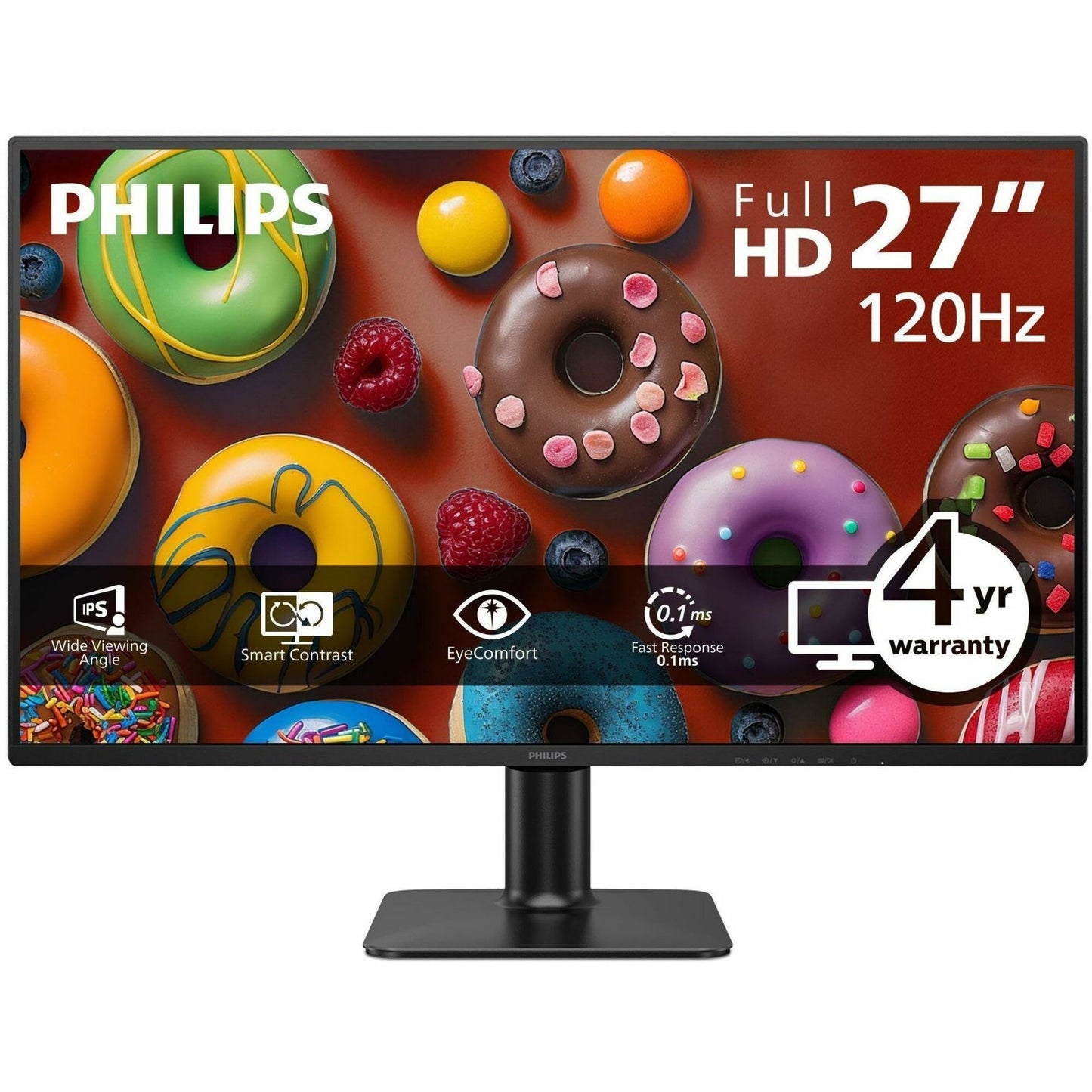 Main Image for Philips 27E2N2100S 27" Class Full HD LED Monitor - 16:9 - Textured Black