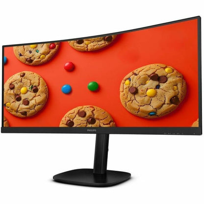 Left Image for Philips 34B2U3600C 34" Class UW-QHD Curved Screen LED Monitor - 21:9