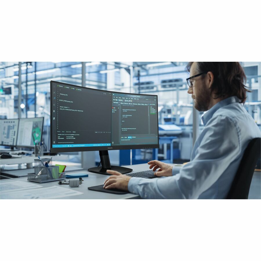 Life-Style Image for Philips 34B2U3600C 34" Class UW-QHD Curved Screen LED Monitor - 21:9