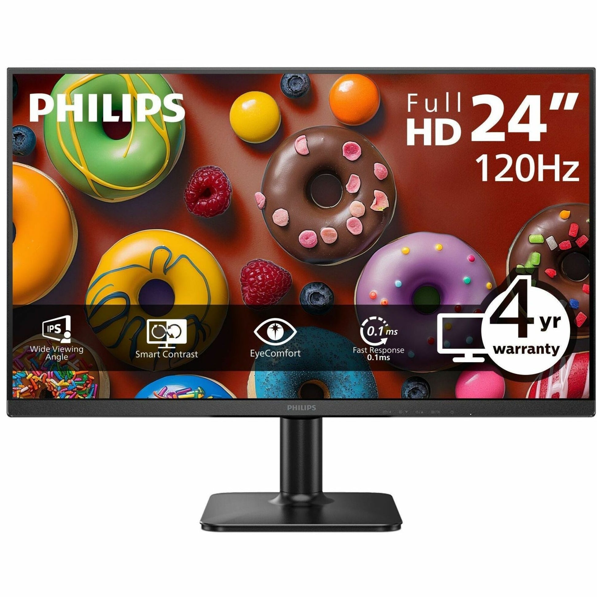 Main Image for Philips 24E2N2100S 24" Class Full HD LED Monitor - 16:9 - Textured Black