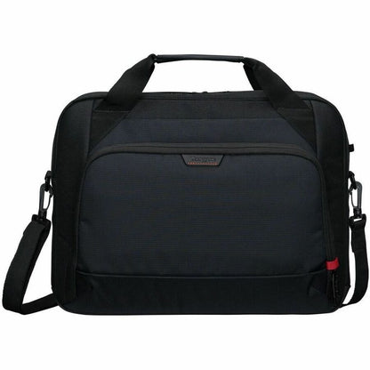 Front Image for Targus Classic EcoSmart CN415GL Carrying Case (Briefcase) for 15" to 16" Notebook - Black - TAA Compliant