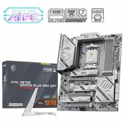 Alternate-Image1 Image for MSI MAG X870E GAMING PLUS MAX WIFI - MAGX870EGPMW - ATX Gaming Motherboard - AM5 - X870E Chipset