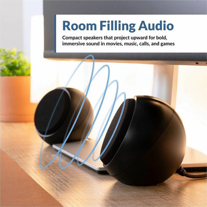 Alternate-Image1 Image for Cyber Acoustics CA-2110USB 2.0 Speaker System - 10 W RMS