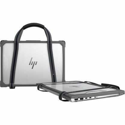 Alternate-Image1 Image for MAXCases Extreme Shell-FL Chromebook Case for HP 14" Probook 440, 445 G11 and HP EliteBook 6 G1a 14" (Grey/Slide-On Top, PC Bottom)