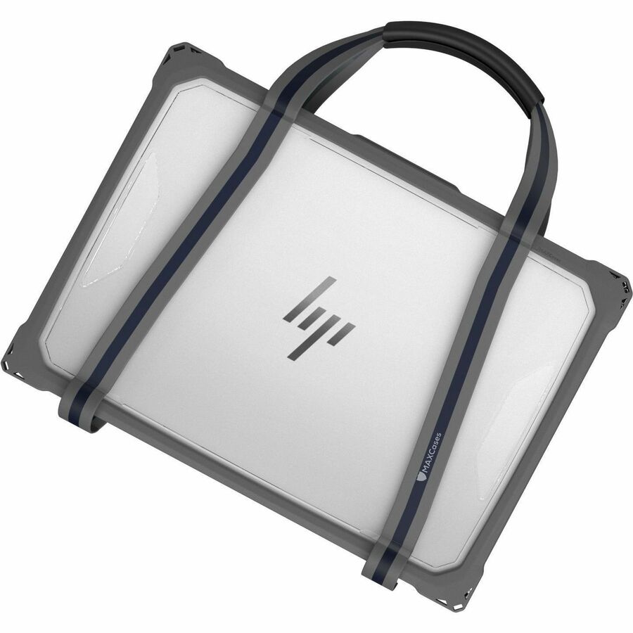 Alternate-Image4 Image for MAXCases Extreme Shell-FL Chromebook Case for HP 14" Probook 440, 445 G11 and HP EliteBook 6 G1a 14" (Grey/Slide-On Top, PC Bottom)
