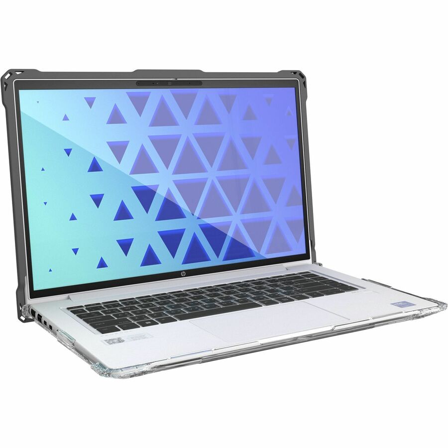 Right Image for MAXCases Extreme Shell-FL Chromebook Case for HP 14" Probook 440, 445 G11 and HP EliteBook 6 G1a 14" (Grey/Slide-On Top, PC Bottom)