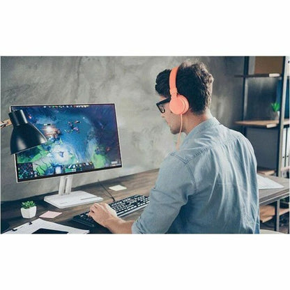 Alternate-Image6 Image for Lenovo L24-4C 24" Class Full HD LED Monitor - 16:9 - Cloud Gray