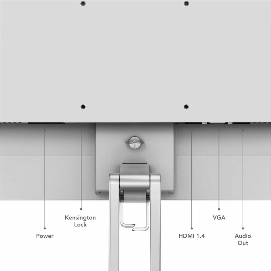 Alternate-Image2 Image for Lenovo L24-4C 24" Class Full HD LED Monitor - 16:9 - Cloud Gray