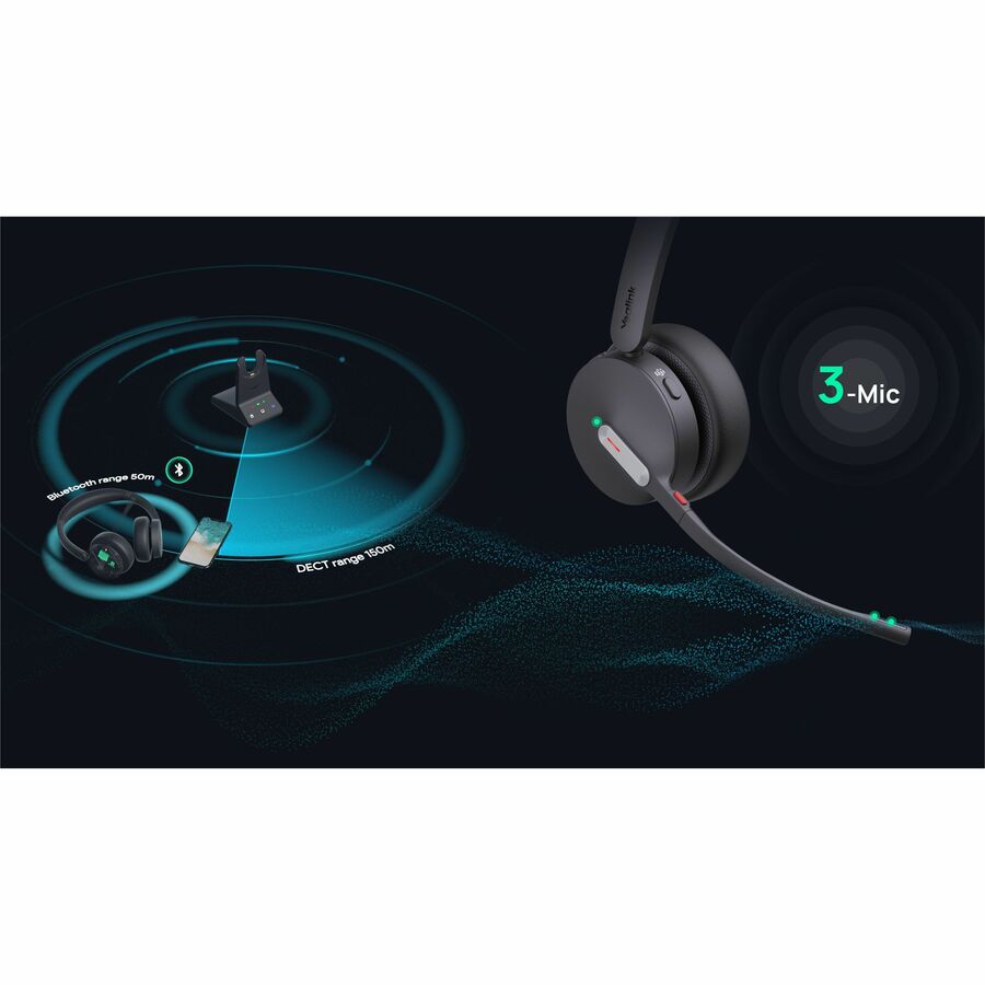 Alternate-Image2 Image for Yealink WH64 Headset