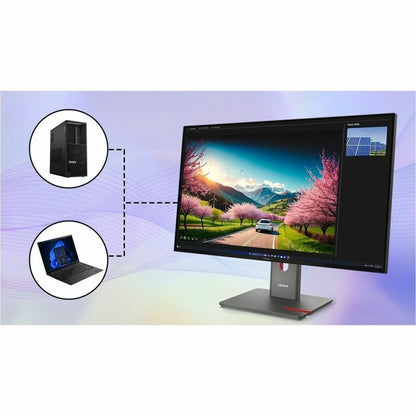 Alternate-Image6 Image for Lenovo ThinkVision P32UD-40 32" Class 4K UHD LED Monitor - 16:9 - Raven Black