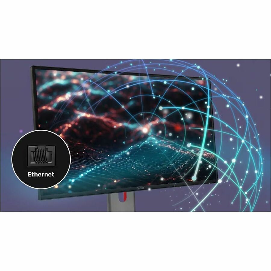 Alternate-Image5 Image for Lenovo ThinkVision P32UD-40 32" Class 4K UHD LED Monitor - 16:9 - Raven Black