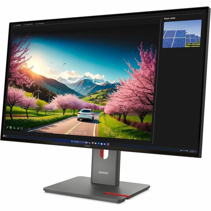 Alternate-Image1 Image for Lenovo ThinkVision P32UD-40 32" Class 4K UHD LED Monitor - 16:9 - Raven Black