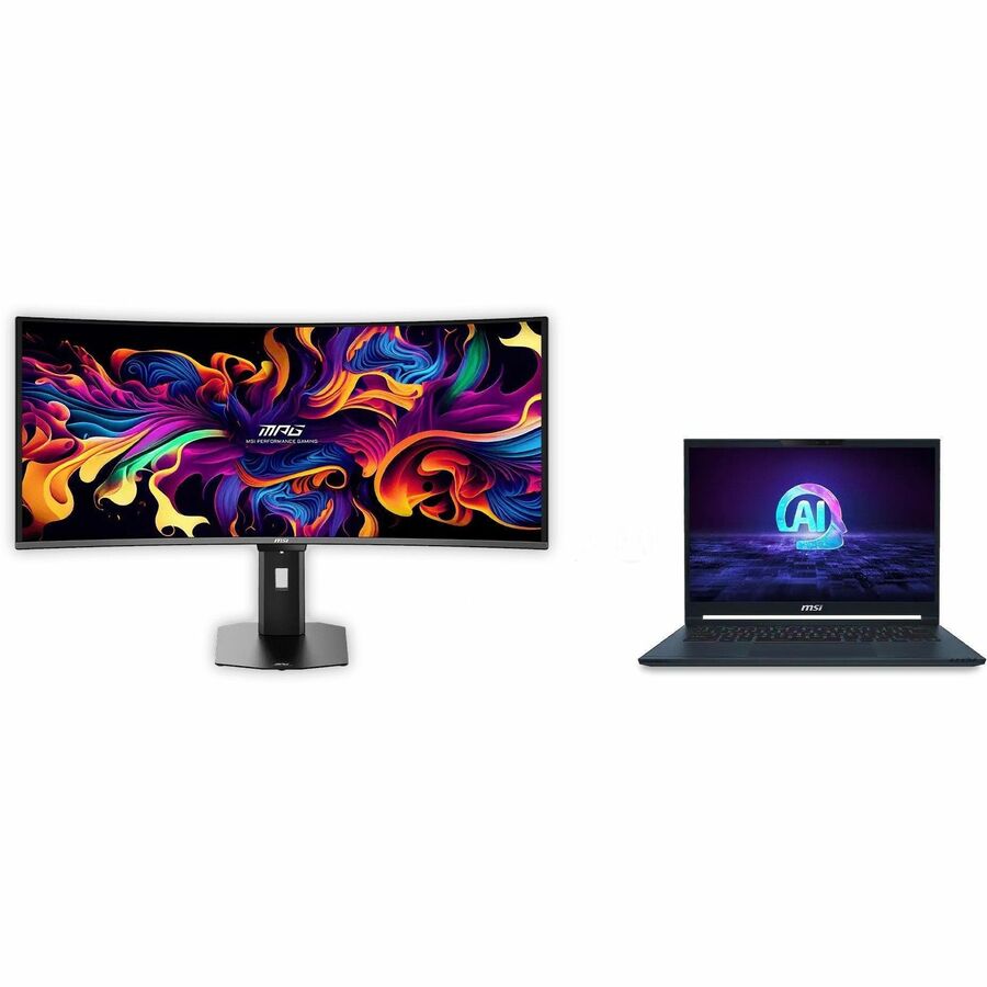 Alternate-Image2 Image for MSI MPG 341CQR QD-OLED X36 - MPG341CQRQDOLEDX36 - Gaming Monitor - 34" UWQHD 360Hz QD-OLED - AMD FreeSync - HDMI - DisplayPort