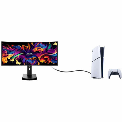 Alternate-Image3 Image for MSI MPG 341CQR QD-OLED X36 - MPG341CQRQDOLEDX36 - Gaming Monitor - 34" UWQHD 360Hz QD-OLED - AMD FreeSync - HDMI - DisplayPort