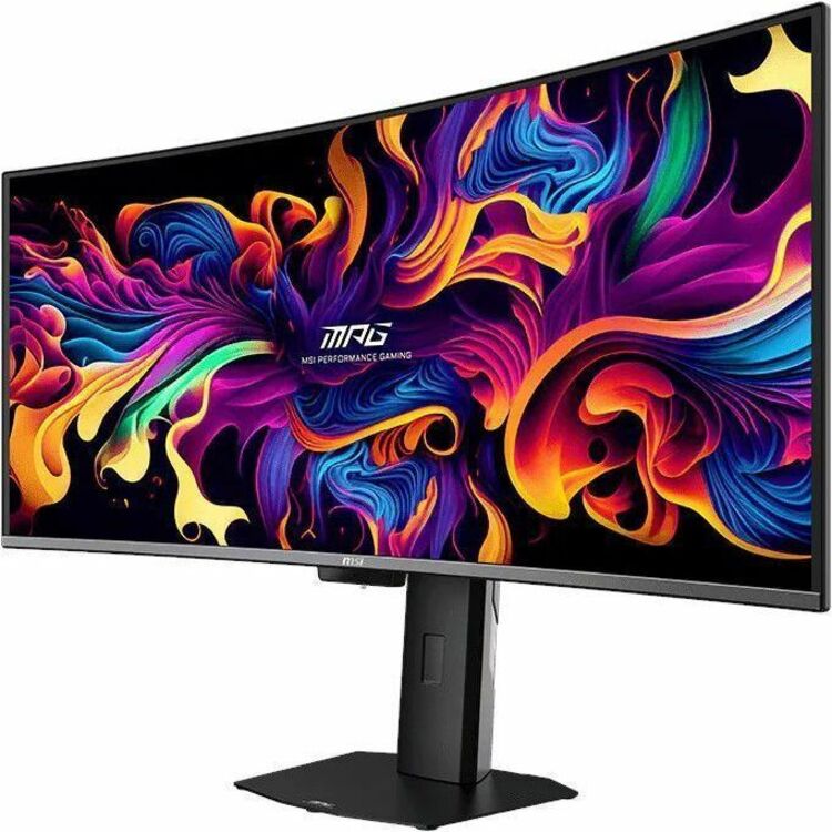 Left Image for MSI MPG 341CQR QD-OLED X36 - MPG341CQRQDOLEDX36 - Gaming Monitor - 34" UWQHD 360Hz QD-OLED - AMD FreeSync - HDMI - DisplayPort