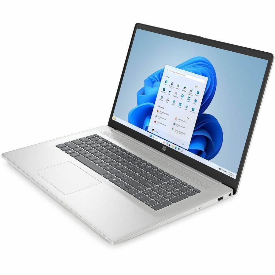 Alternate-Image2 Image for HP 17-cn5000 17-cn5037nr 17.3" Notebook - Full HD - Intel Core Ultra 7 Series 2 255U - 16 GB - 256 GB SSD - Natural Silver