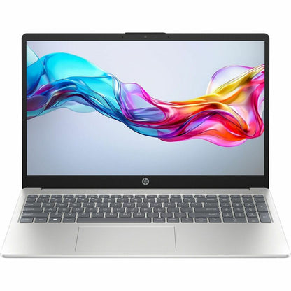 Front Image for HP 15-fd0000 15-fd0014ca 15.6" Notebook - Full HD - Intel Core i5 13th Gen i5-1334U - 16 GB - 512 GB SSD - Natural Silver, Natural Silver Aluminum