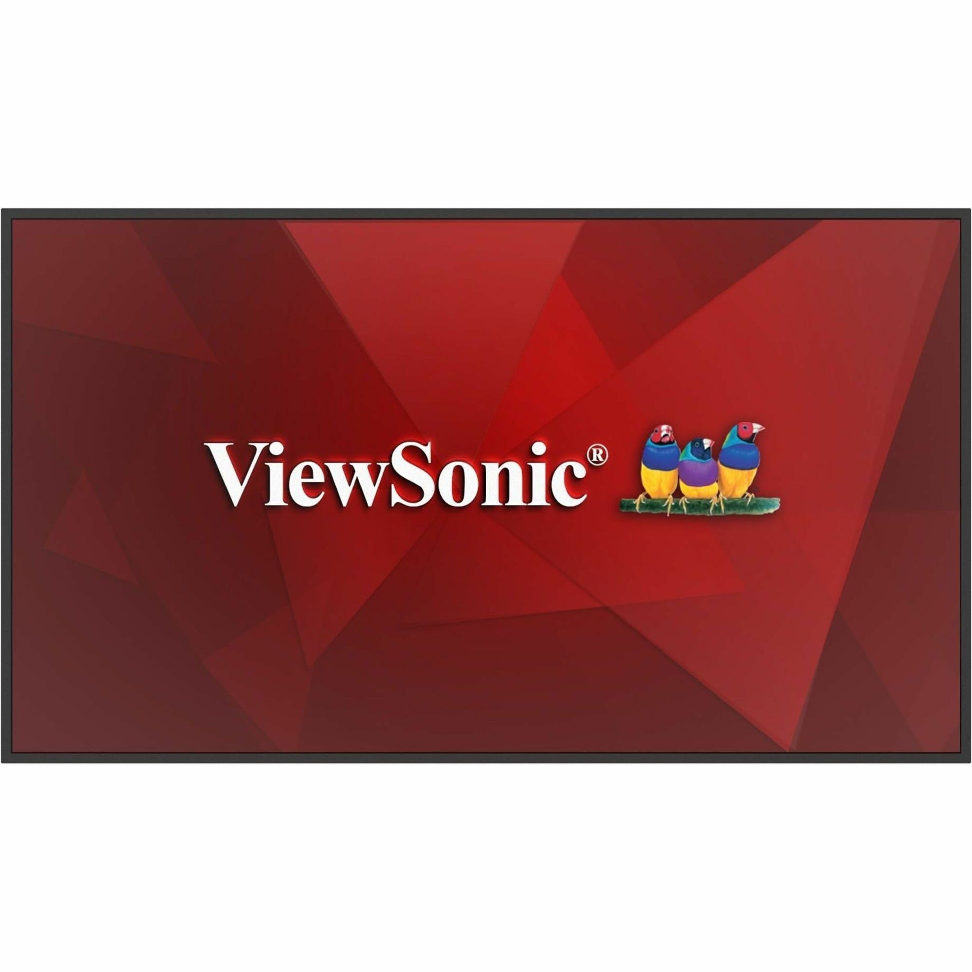Main Image for ViewSonic CDE8614 86 Inch 4K UHD Commercial Display with Android 14, 350-nit Brightness, RS232, RJ45, WiFi/BT Slot, USB-C, and HDMI Inputs
