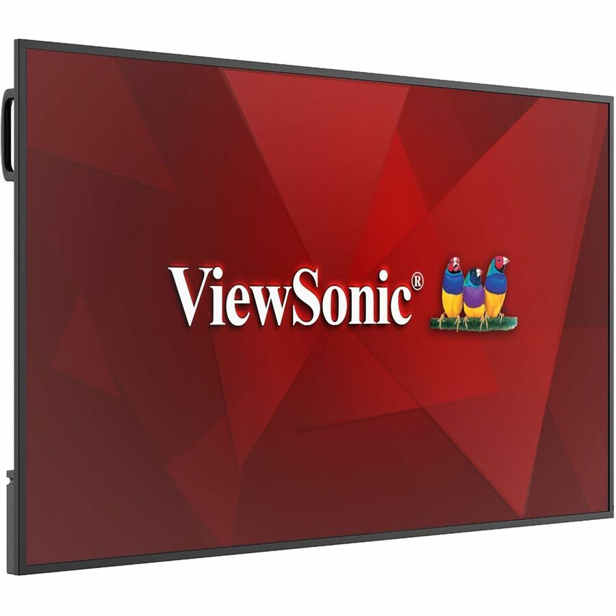 Alternate-Image2 Image for ViewSonic CDE6514 65 Inch 4K UHD Commercial Display with Android 14, 350-nit Brightness, RS232, RJ45, WiFi/BT Slot, USB-C, and HDMI Inputs