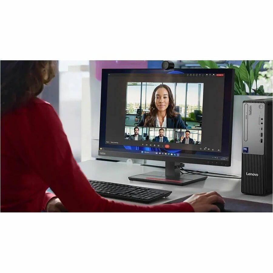 Alternate-Image4 Image for Lenovo ThinkCentre neo 50s Gen 6 13DQ001RUS Desktop Computer - Intel Core Ultra 5 Series 2 2nd Gen 225 - 16 GB - 512 GB PCI Express NVMe 4.0 x4 SSD - Small Form Factor - Raven Black