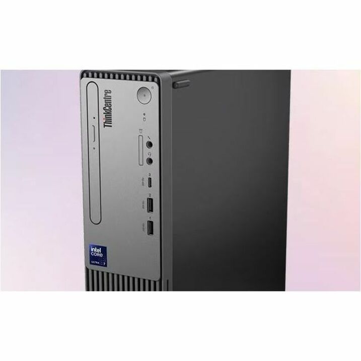 Alternate-Image1 Image for Lenovo ThinkCentre neo 50s Gen 6 13DQ001RUS Desktop Computer - Intel Core Ultra 5 Series 2 2nd Gen 225 - 16 GB - 512 GB PCI Express NVMe 4.0 x4 SSD - Small Form Factor - Raven Black