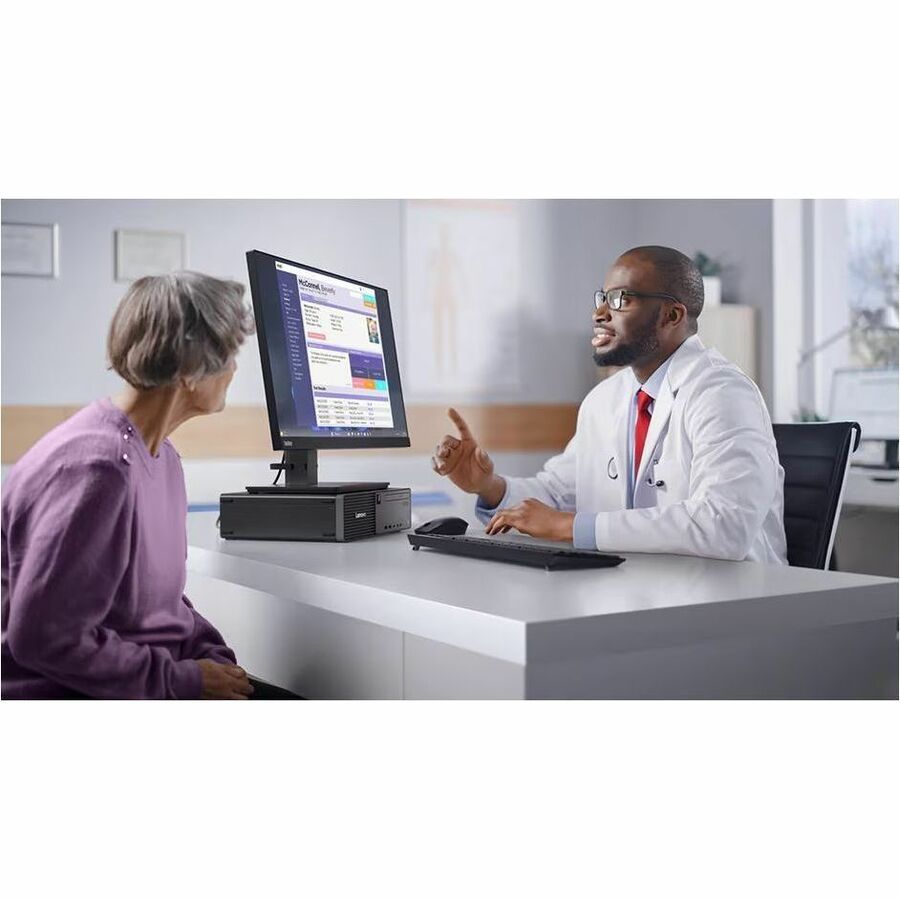Alternate-Image10 Image for Lenovo ThinkCentre neo 50s Gen 6 13DQ001RUS Desktop Computer - Intel Core Ultra 5 Series 2 2nd Gen 225 - 16 GB - 512 GB PCI Express NVMe 4.0 x4 SSD - Small Form Factor - Raven Black