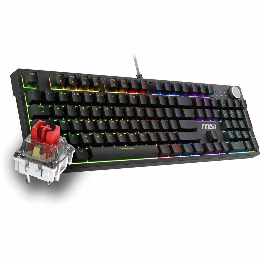 Alternate-Image7 Image for MSI GK320 COMBO RED US