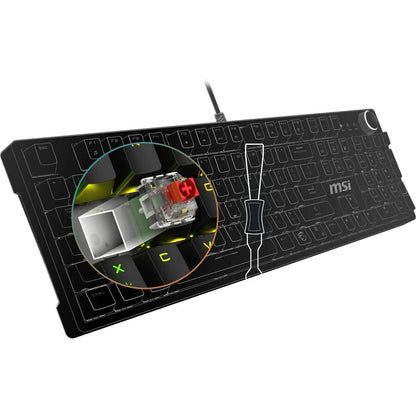 Alternate-Image9 Image for MSI GK320 COMBO RED US