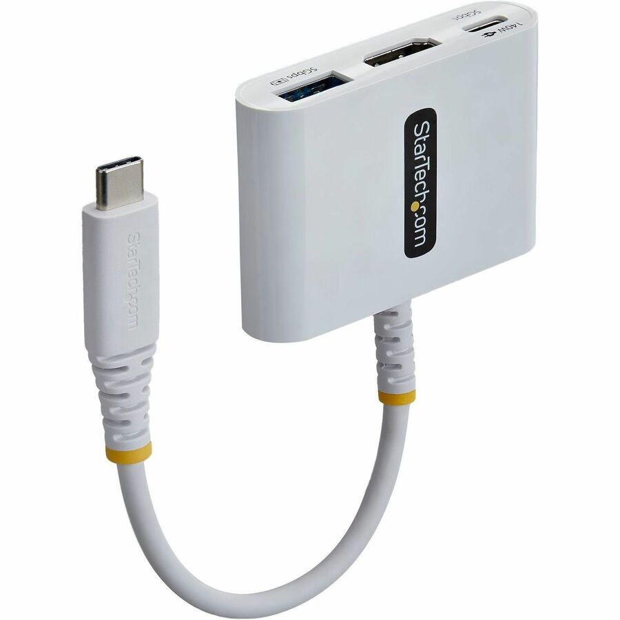 Right Image for StarTech USB-C to HDMI Multiport Adapter with 140W PD Charging, 4K 60Hz HDMI, USB 5Gbps Hub, Mini Dock