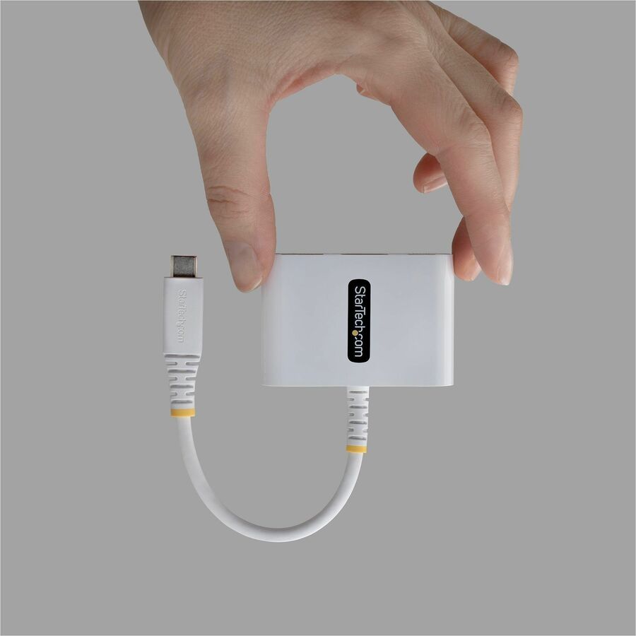 Alternate-Image2 Image for StarTech USB-C to HDMI Multiport Adapter with 140W PD Charging, 4K 60Hz HDMI, USB 5Gbps Hub, Mini Dock