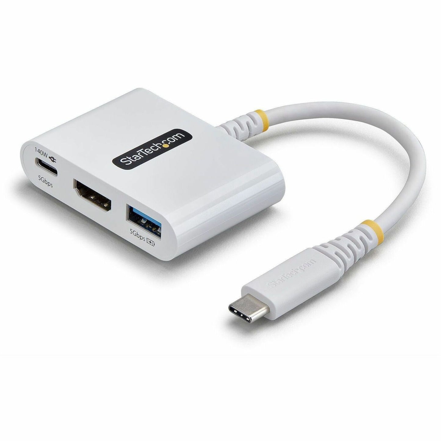 Main Image for StarTech USB-C to HDMI Multiport Adapter with 140W PD Charging, 4K 60Hz HDMI, USB 5Gbps Hub, Mini Dock