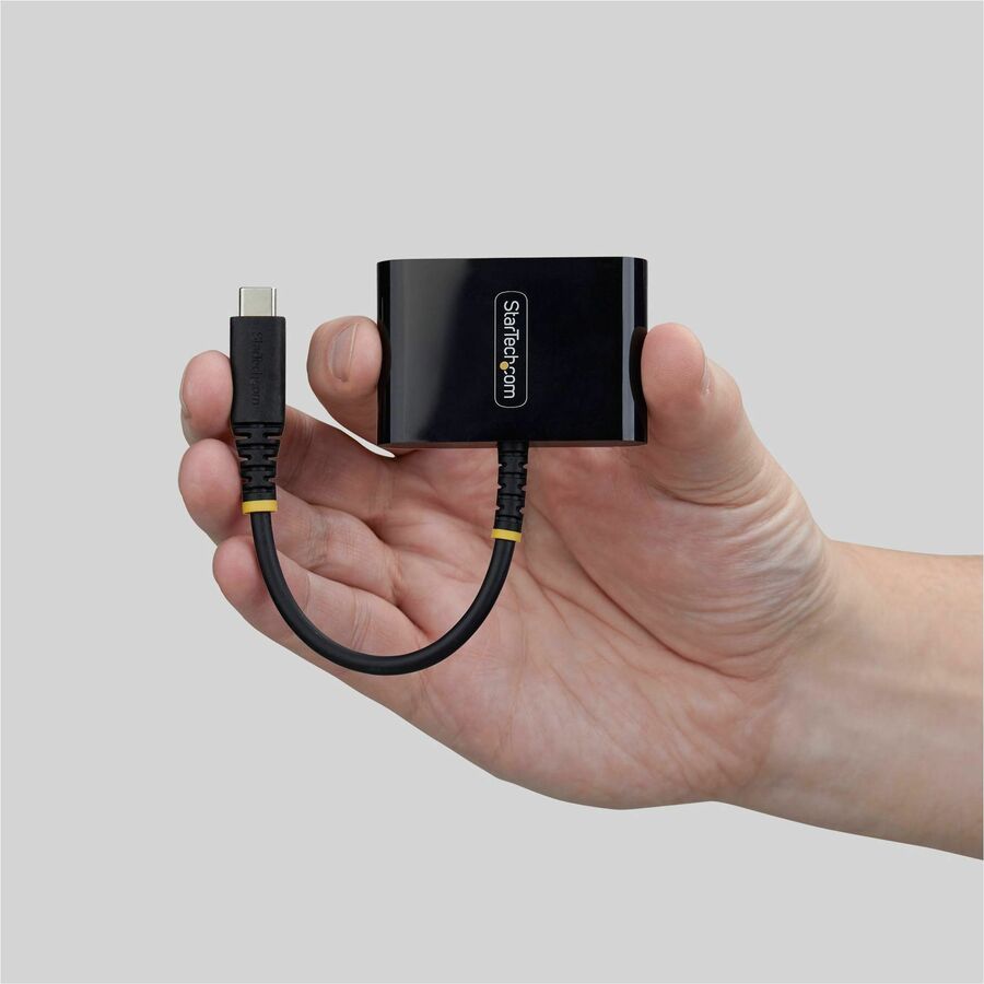 Alternate-Image3 Image for StarTech USB-C to HDMI Multiport Adapter with 140W PD Charging, 4K 60Hz HDMI, USB 5Gbps Hub, Mini Dock