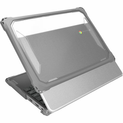 Main Image for MAXCases Extreme Shell-F3 Slide Chromebook Case for Lenovo 500e G5 Chromebook (Gray/Clear)