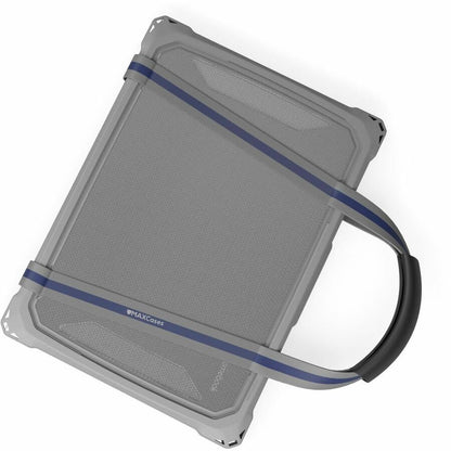 Top Image for MAXCases Extreme Shell-F3 Slide Chromebook Case for Lenovo 500e G5 Chromebook (Gray/Clear)