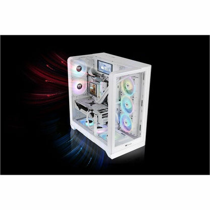 Alternate-Image3 Image for Thermaltake View 390 TG Snow Mid Tower Chassis