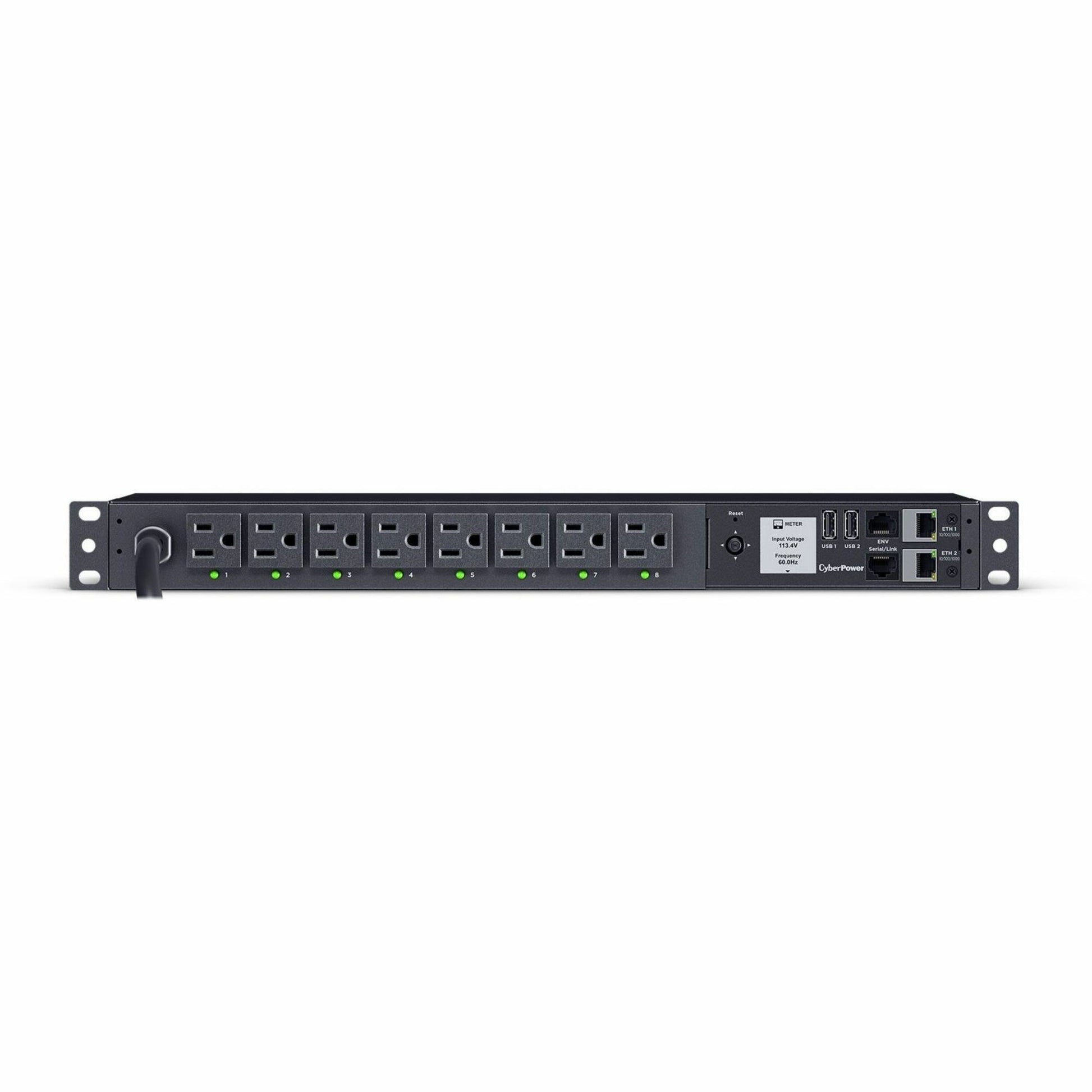 Main Image for CyberPower PDU41001G Single Phase 100 - 120 VAC 15A Switched