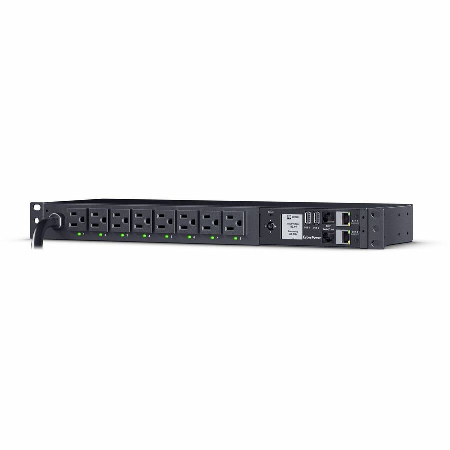 Left Image for CyberPower PDU41001G Single Phase 100 - 120 VAC 15A Switched