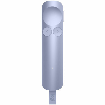 Main Image for Logitech Spotlight 2 Presentation Remote, Wireless Presentation Clicker with Haptics, Digital Highlighting, Customizable Actions, Laser Pointer, Quick Charge, Bluetooth&reg;, and USB-C, Lilac