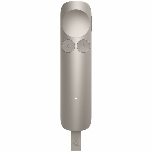 Main Image for Logitech Spotlight 2 Presentation Remote, Wireless Presentation Clicker with Haptics, Digital Highlighting, Customizable Actions, Laser Pointer, Quick Charge, Bluetooth&reg;, and USB-C, Sand