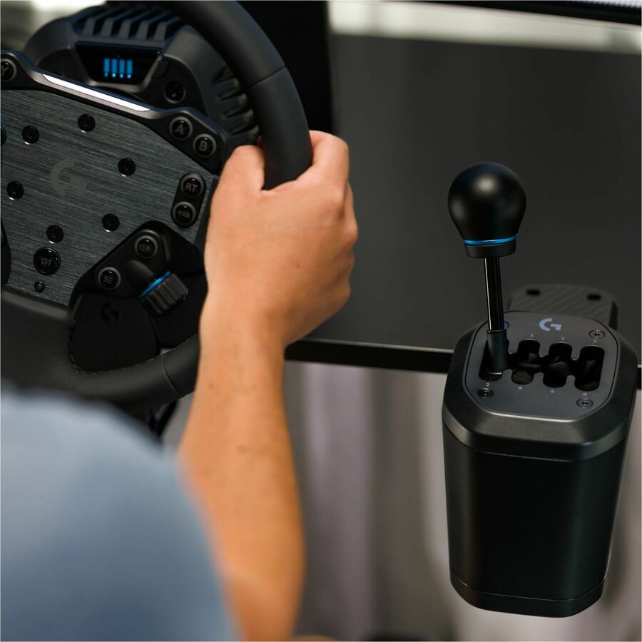 Alternate-Image5 Image for Logitech G RS H-SHIFTER - Sim Racing Gear Shifter compatible with PRO, RS50 Racing Wheel Base for consoles PS5, PS4, Xbox-Series X|S, Xbox-One, and PC