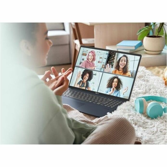 Life-Style Image for Asus VivoBook 18 M1807 M1807GA-DS99 18" Copilot+ PC Notebook - WUXGA - 144 Hz - AMD Ryzen AI 9 465 - 32 GB - 1 TB SSD - Quiet Blue